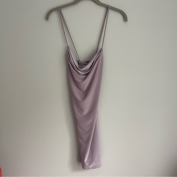 Misty Rose Lavender Bodycon Dress - Picture 1 of 3